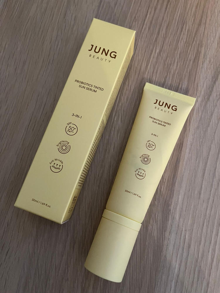 Jung Beauty Probiotics Tinted Sun Serum - Customer Photo From Joyce Tan