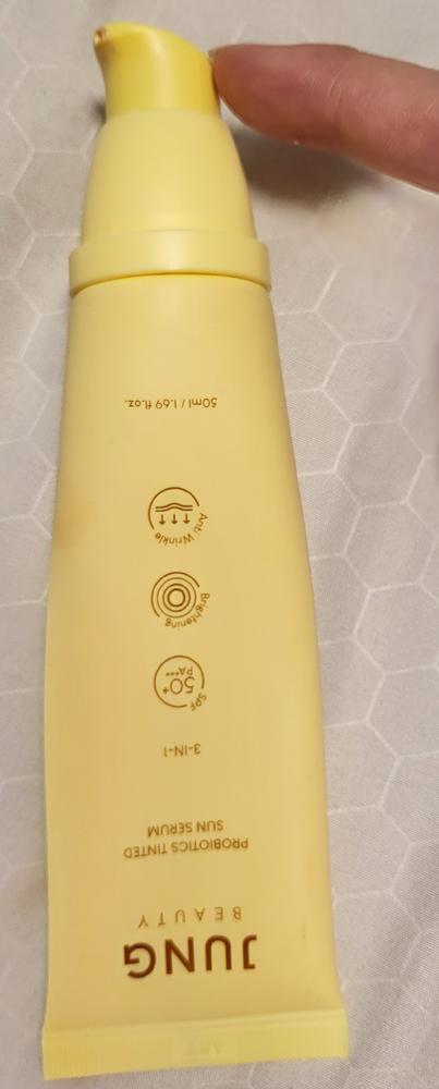 [PROMO] Jung Beauty Probiotics Tinted Sun Serum - Customer Photo From R.K