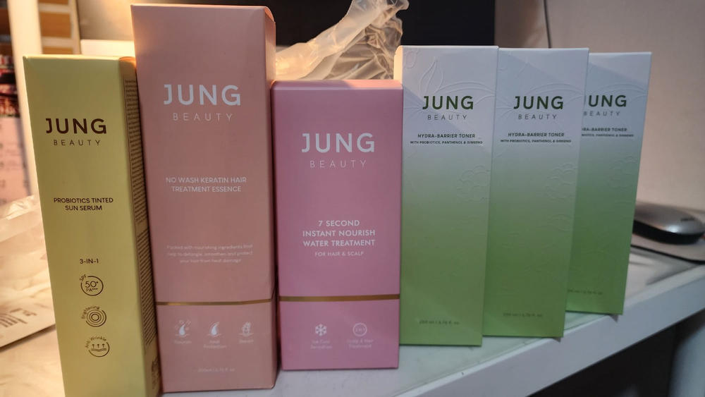 [PROMO] Jung Beauty Hydra-Barrier Toner with Probiotics, Panthenol, and Ginseng - Customer Photo From Esther Foo