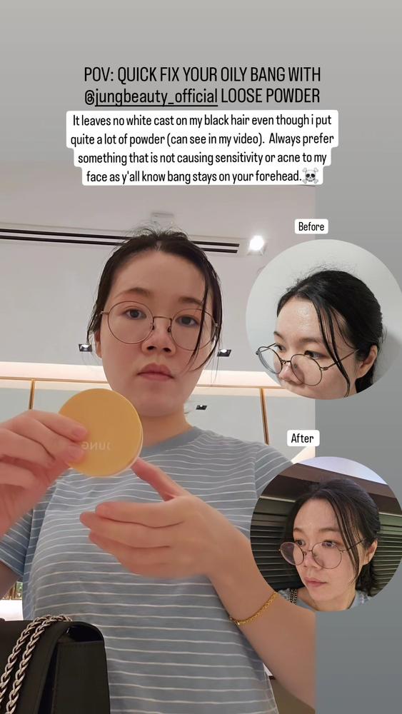 Jung Beauty Soft Matte Translucent Loose Powder - Customer Photo From Yunice Wang