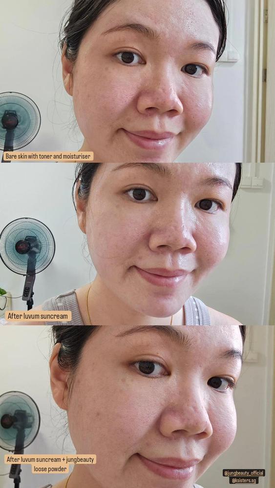 Luvum Bamboo Hyaluronic Moisture Sun Cream - Customer Photo From Yunice Wang
