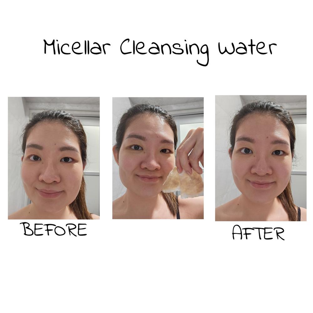 Jung Beauty Purifying Micellar Cleansing Water with Panthenol + Probiotics - Customer Photo From Min Pei Chua