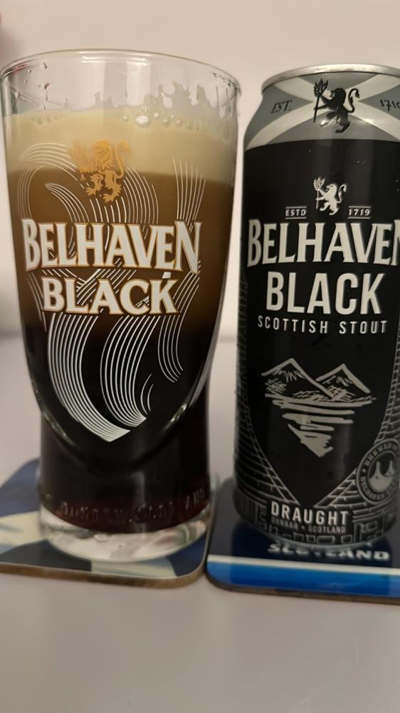 Belhaven Black Pint Glass - Customer Photo From Patrick Teihs