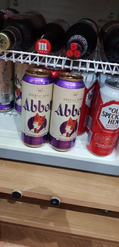 Abbot Ale Cans - Customer Photo From Raymond Adshead
