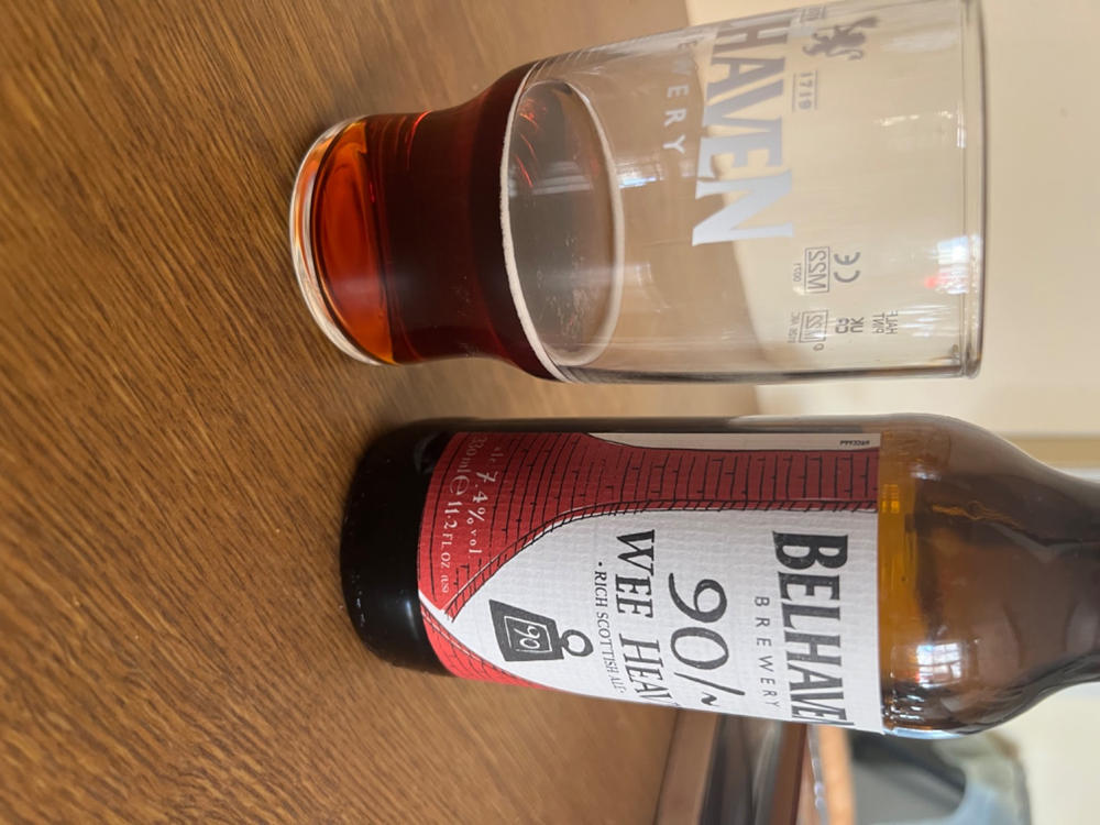 Belhaven Brewery Half Pint Glass - Customer Photo From Tony Young