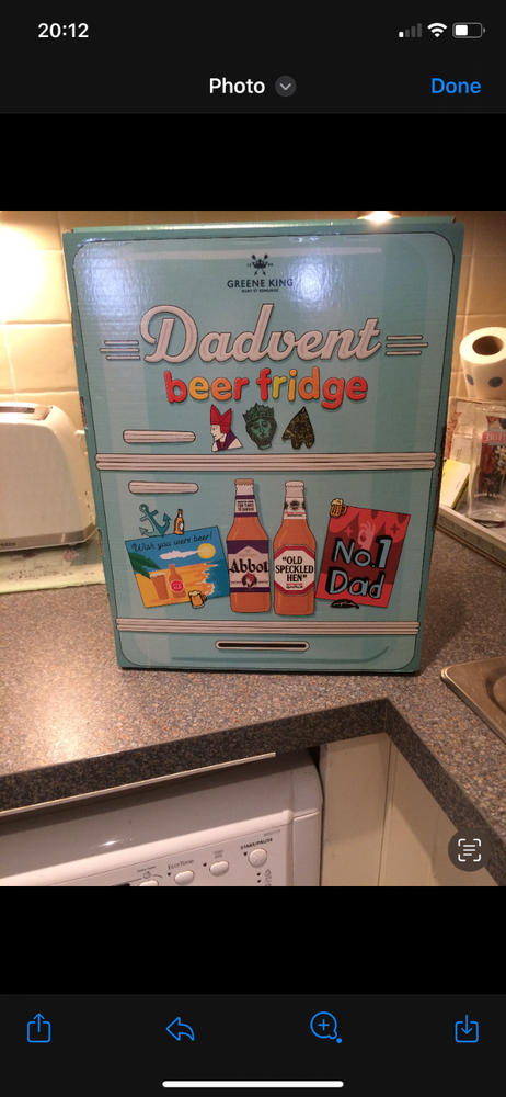 Dadvent Calendar Beer Fridge - Customer Photo From Daniel Donnelly