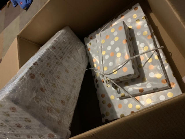 Gift Wrapping - Customer Photo From Heidi Calluy