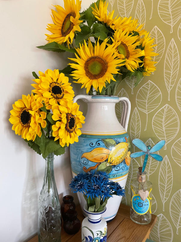 Felt Sunflower Craft Kit - Customer Photo From Sue