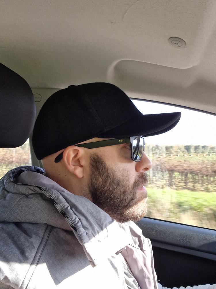 Blank Wool SnapBack - Black - Customer Photo From Michele Fiordi