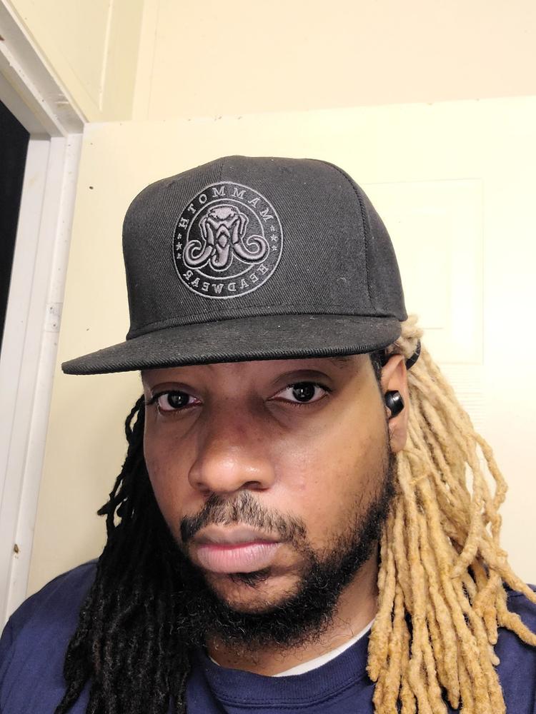 Classic Snapback - Blacked Out - Customer Photo From James Jones