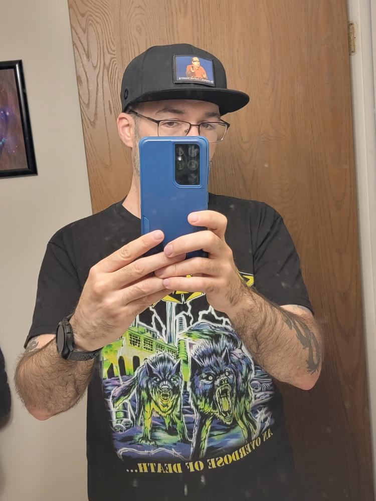 Tactical Patch Snapback - Black - Customer Photo From BRIAN BROCKMILLER