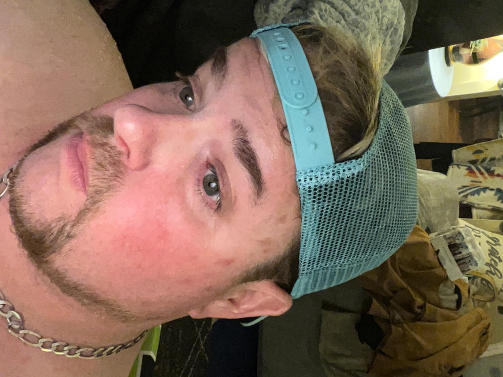 Classic Trucker - Turquoise - Customer Photo From Paul Wiant