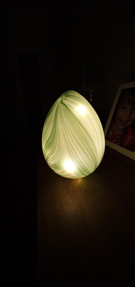 Glow Light Sage Green and Gold - Customer Photo From Rebecca Cameron