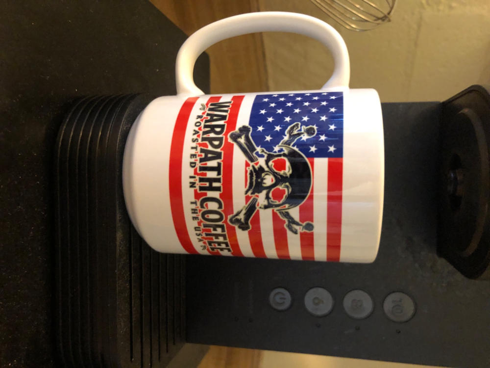 MK4 US Flag Mug - Customer Photo From Michael Aragon