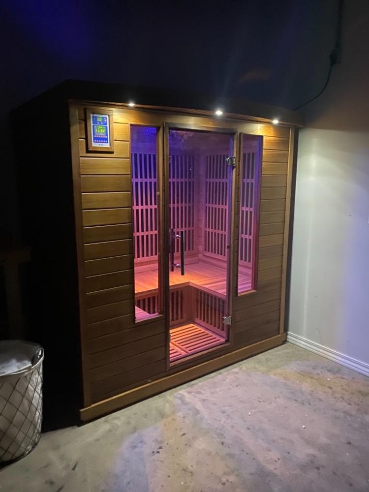 Rocky Mountain Saunas 5-Person Infrared Home Sauna - Big Bear Model