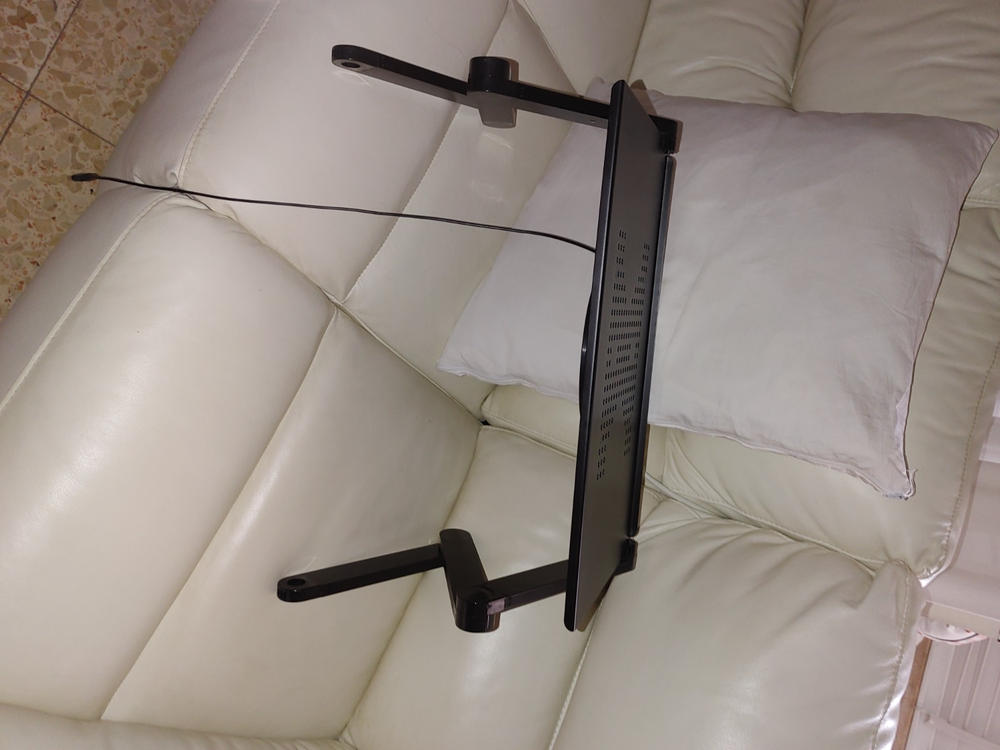 שולחן מתכוונן למחשב נייד - דגם משופר - Customer Photo From רותם ר.