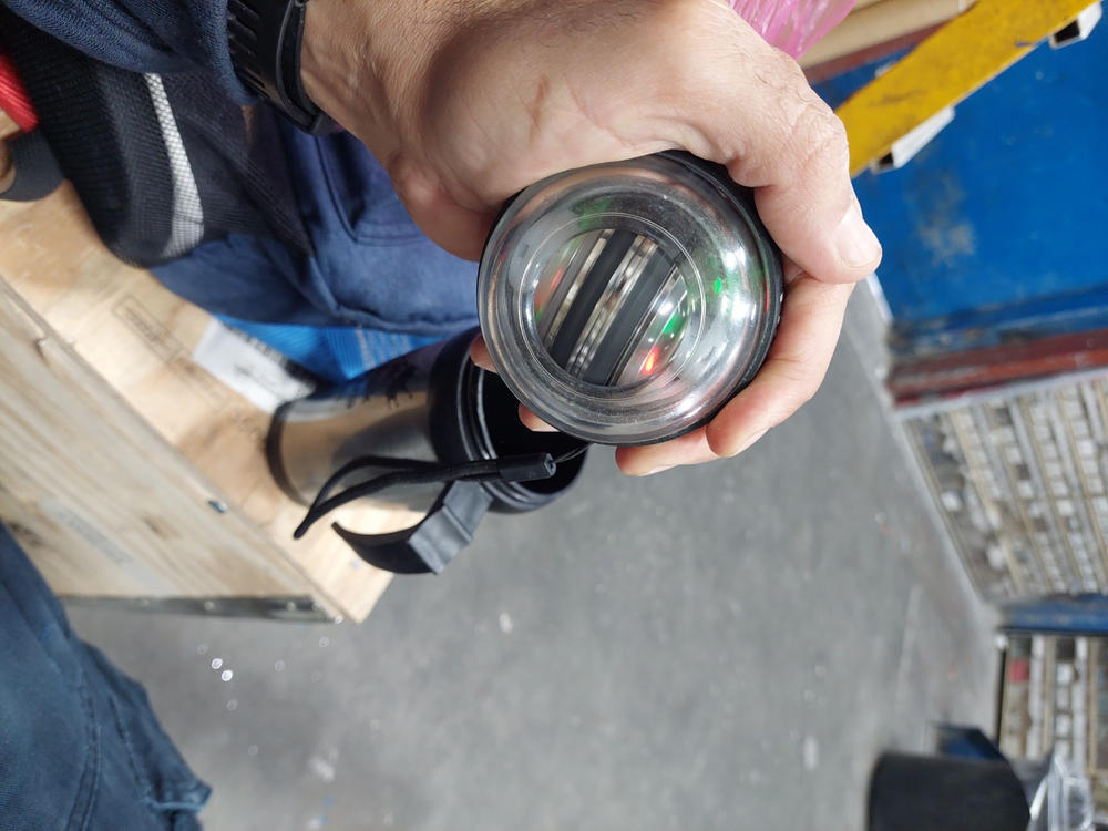 כדור כוח עם תאורה והנעה אוטומטית - שחור - Customer Photo From אריאל ל.