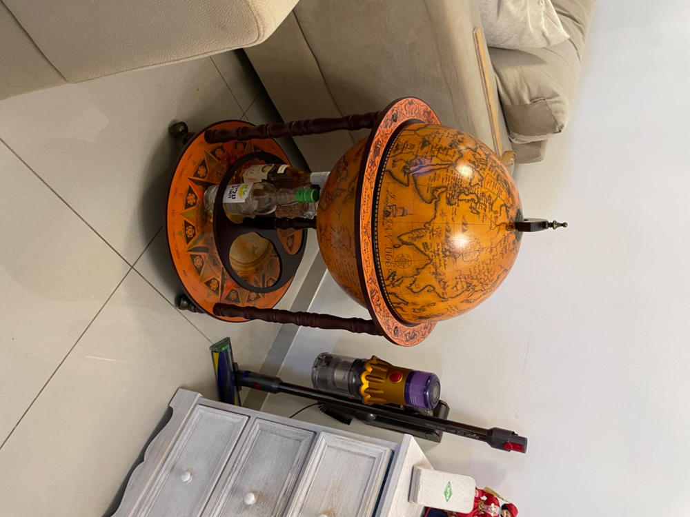 גלובוס בר משקאות על גלגלים - Customer Photo From יעקב פ.