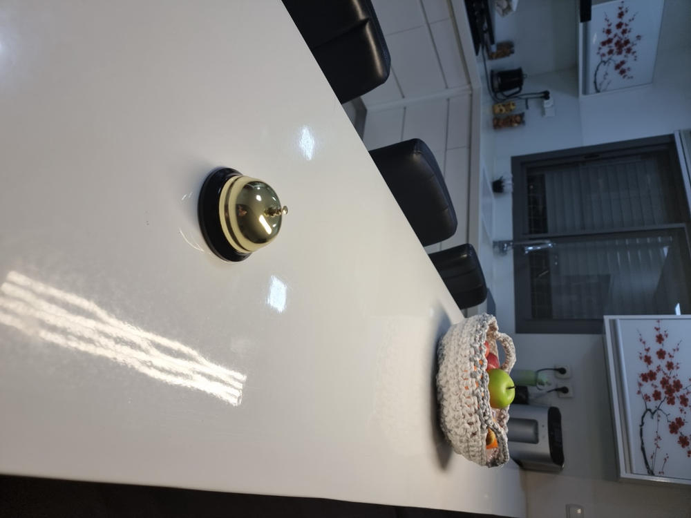 פעמון הכרזה ושירות מוזהב - Customer Photo From נעמי ג.