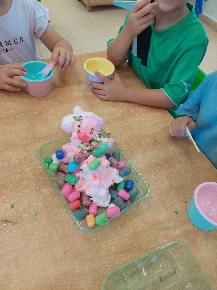 סט קערות וכפיות כלי גלידה לילדים - Customer Photo From רחלי