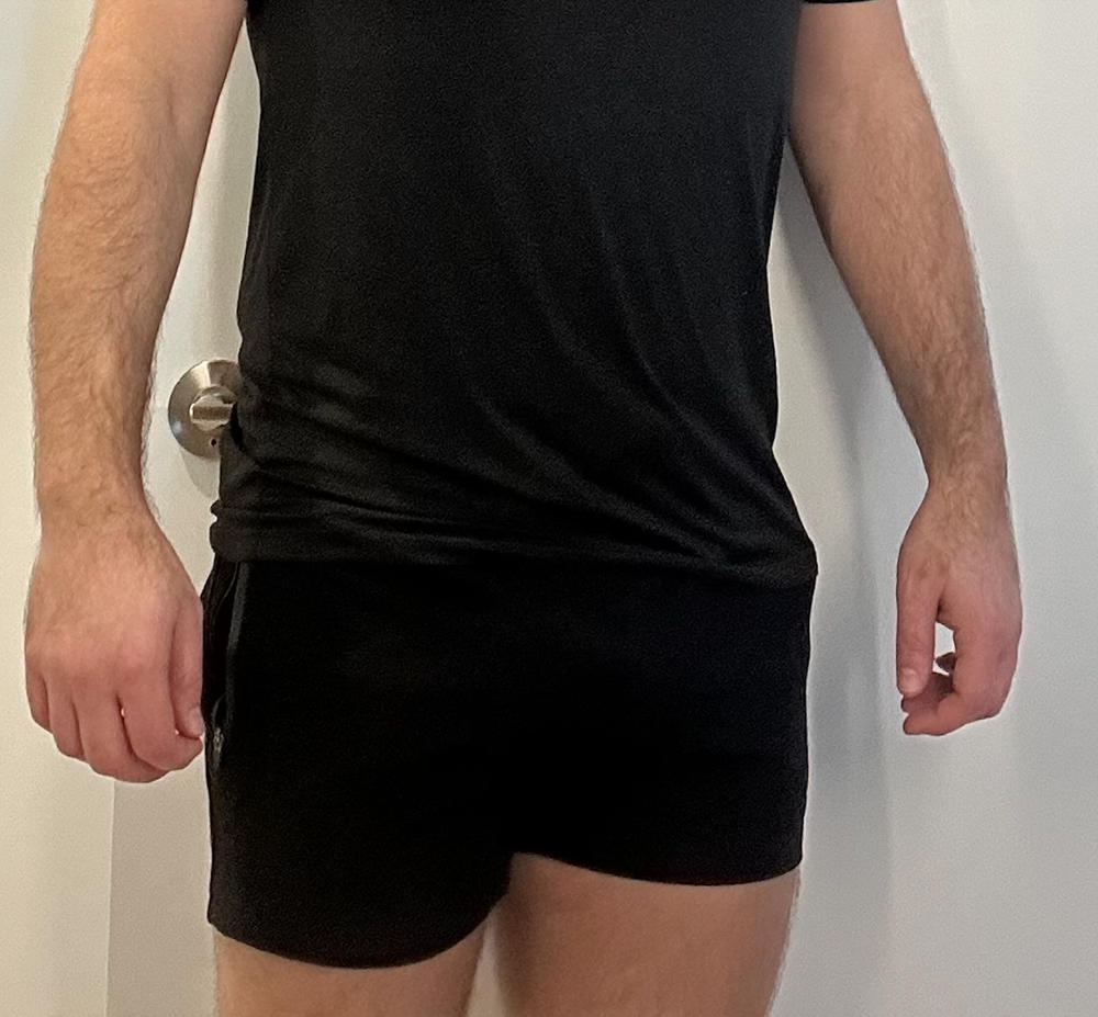 Squat 3.5" Shorts - Black - Customer Photo From Nick DePompa