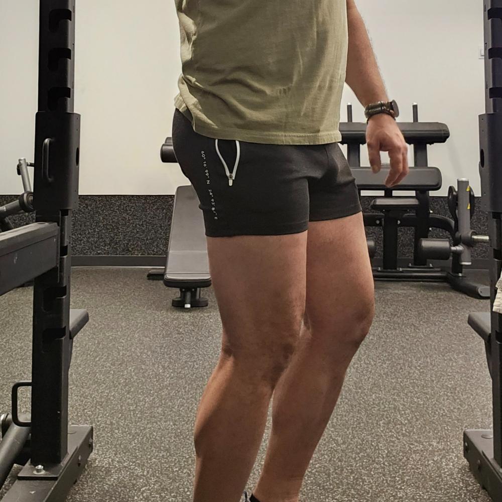 Squat 3.5" Shorts - Charcoal - Customer Photo From Peter Frey