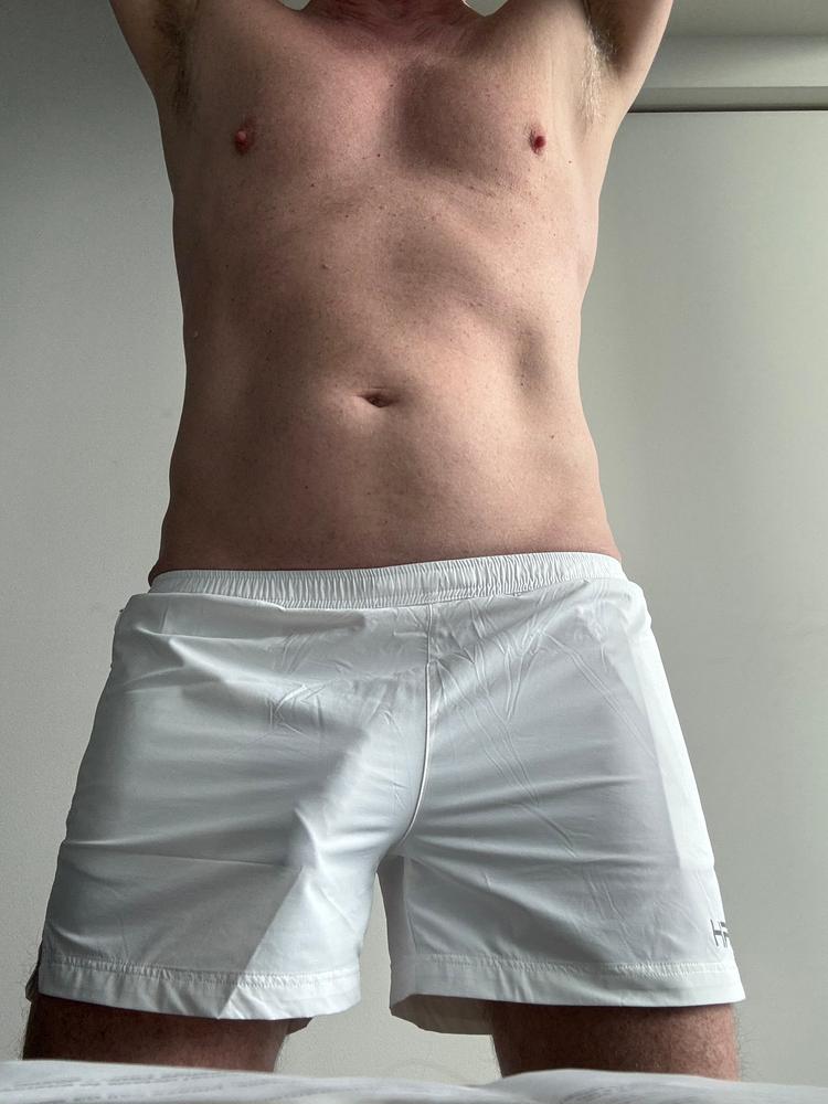 Sprint 3.5" Shorts - White - Customer Photo From JRN