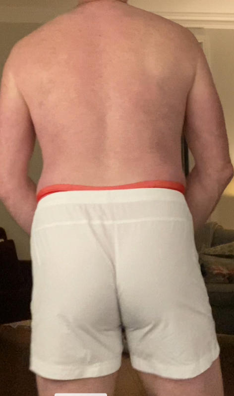 Sprint 3.5" Shorts - White - Customer Photo From Robert