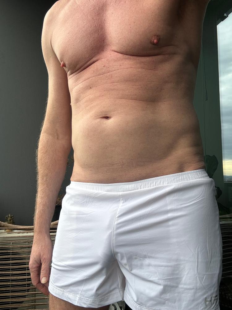 Sprint 3.5" Shorts - White - Customer Photo From JRN