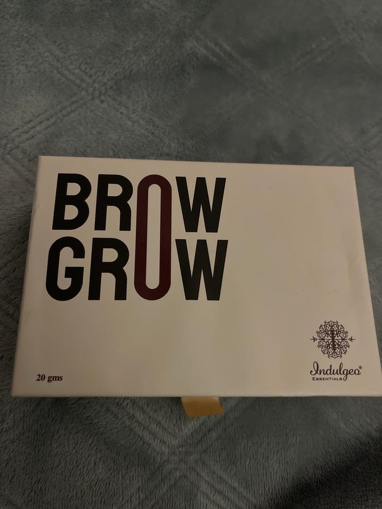 Brow Grow - For Fuller Brows - Customer Photo From Megha
