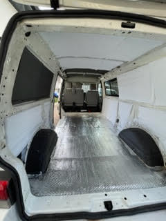 Camper Van Insulation Thick Light Weight Dacron Polyester (14oz 27" Wide) - Customer Photo From Alan F.