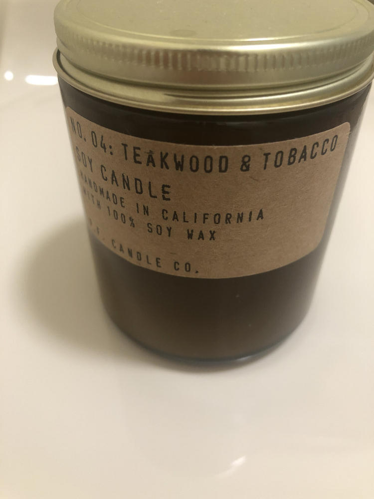 Teakwood & Tobacco Candle – Ellicott & Co.