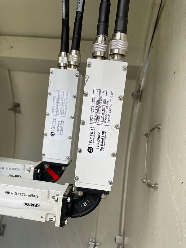 1000 Ku-Band Simultaneous Band PLL LNB - Customer Photo From Richard Osborne