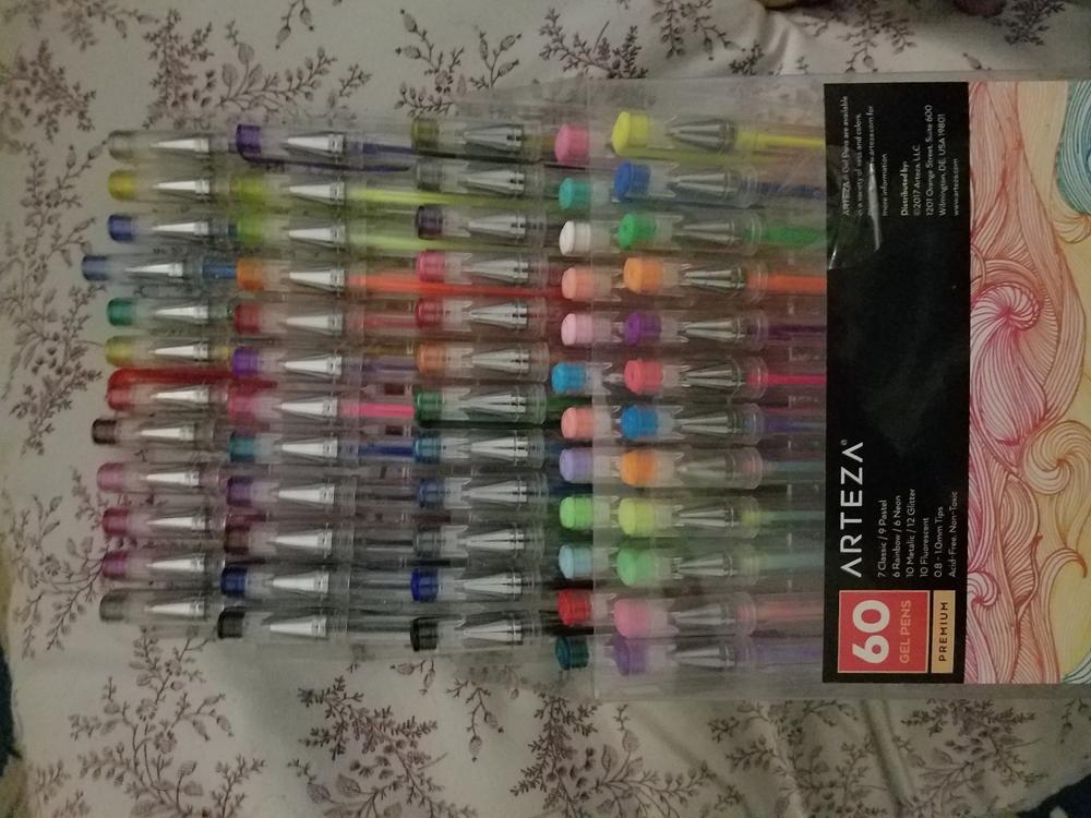 top quality gel pens pack of 60