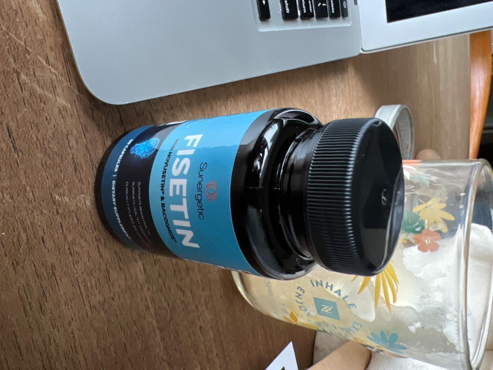 Powerful Fisetin Supplement - With Novusetin® and Bacopa - Customer Photo From STEFANY GONZALEZ