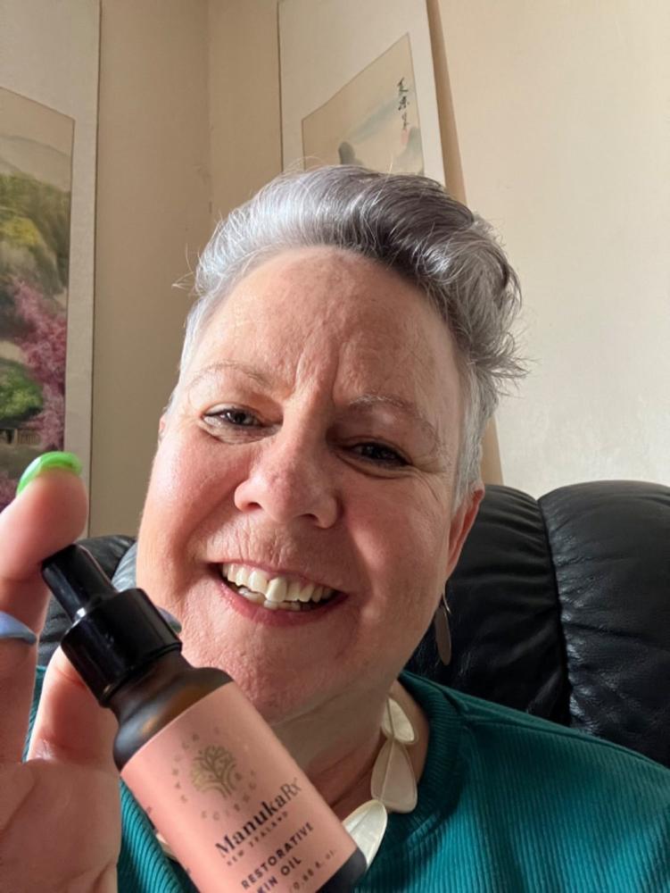 Restorative Skin Oil - Customer Photo From Helen Stirling Beaufill