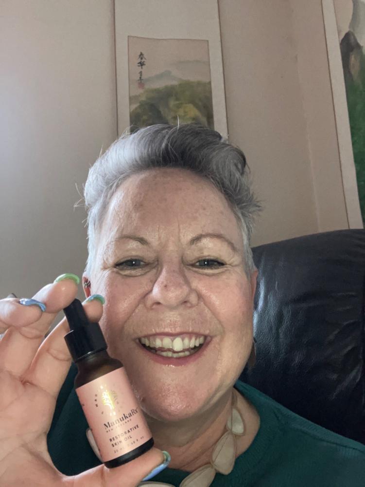 Restorative Skin Oil - Customer Photo From Helen Stirling Beaufill