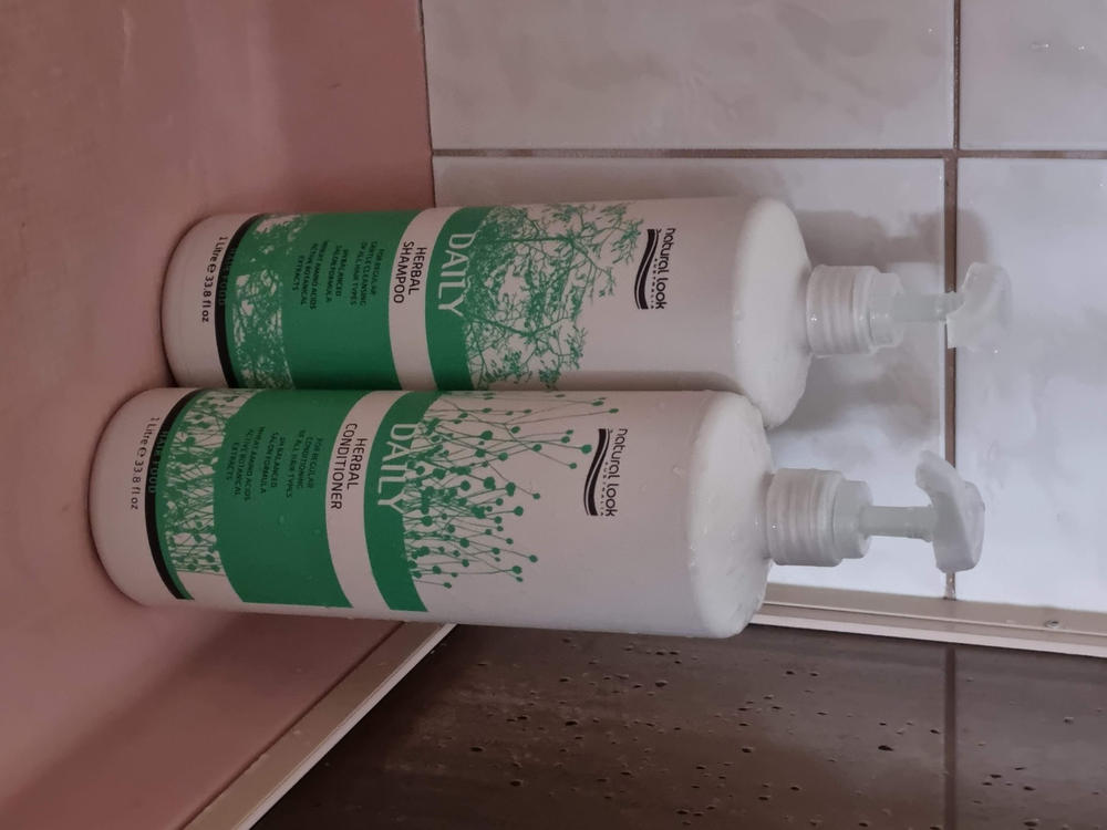 Daily Herbal Shampoo & Conditioner - Customer Photo From Anonymous