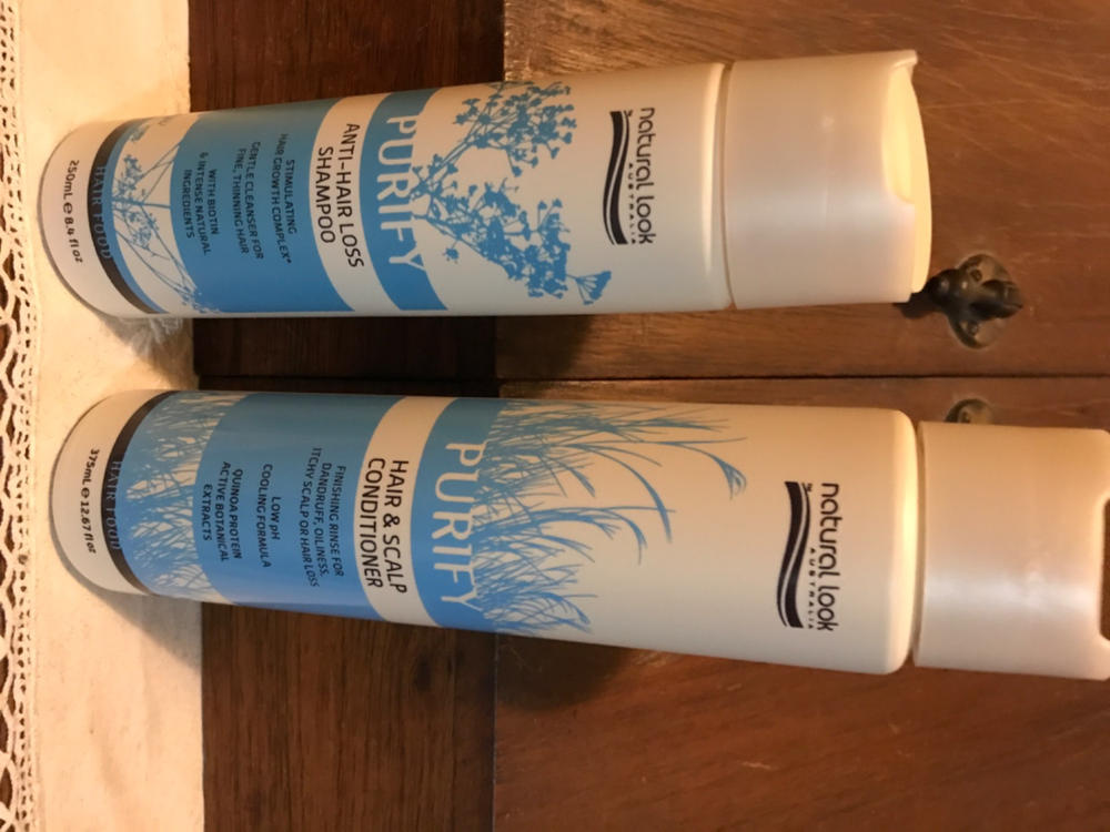 Anti-Hair Loss Shampoo & Conditioner Bundle - Customer Photo From Susan Shaw