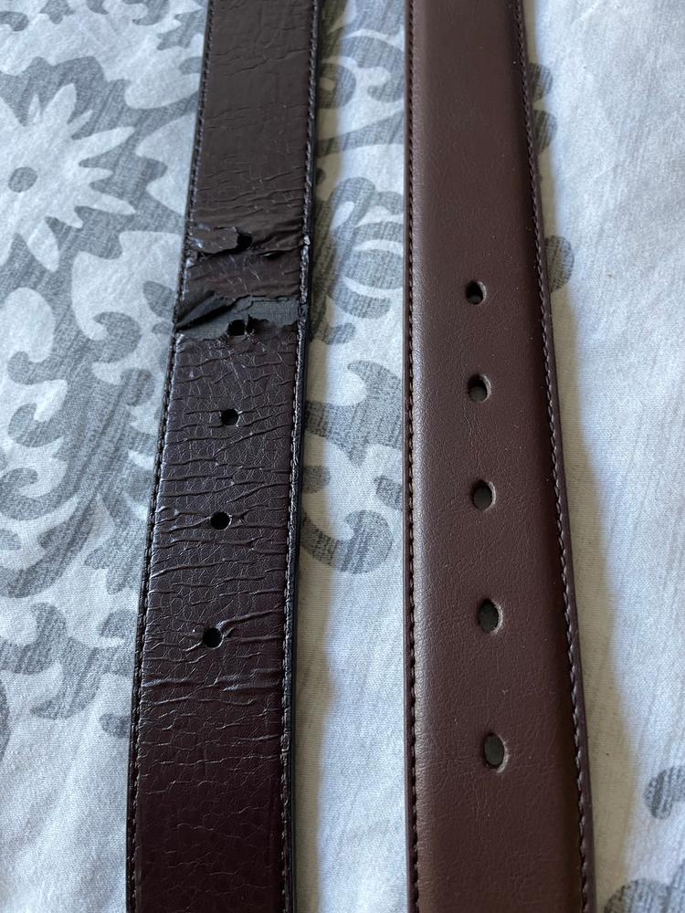 Professional 2 - Brushed Nickel Vegan Belt (Sizes - Black: 38,42,44; Bourbon 38,40; Brown 36,40,42,44) - Customer Photo From Sanjay