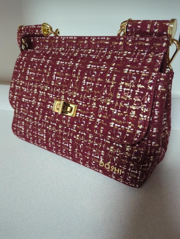 Lady Bag 3 - Printed Royal Red - Customer Photo From Hayden Frechette