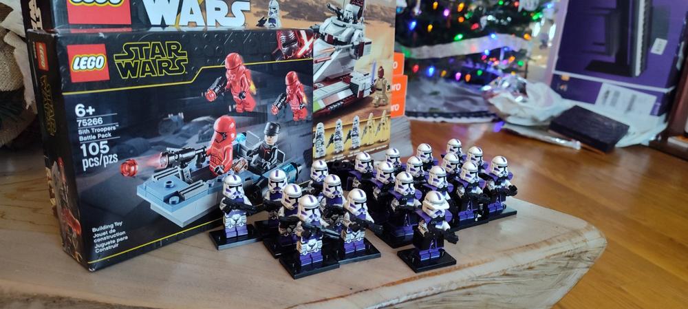 Star Wars 187th Phase 2 Clone Troopers Minifigures Set - J's