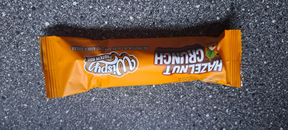 Wispy Protein Bar - Hazelnut Crunch (10x 55g) - Customer Photo From Dorthe tirsvad Sørensen