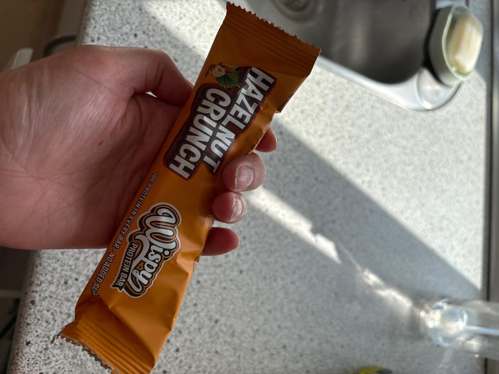 Wispy Protein Bar - Hazelnut Crunch (10x 55g) - Customer Photo From Nina Jensen