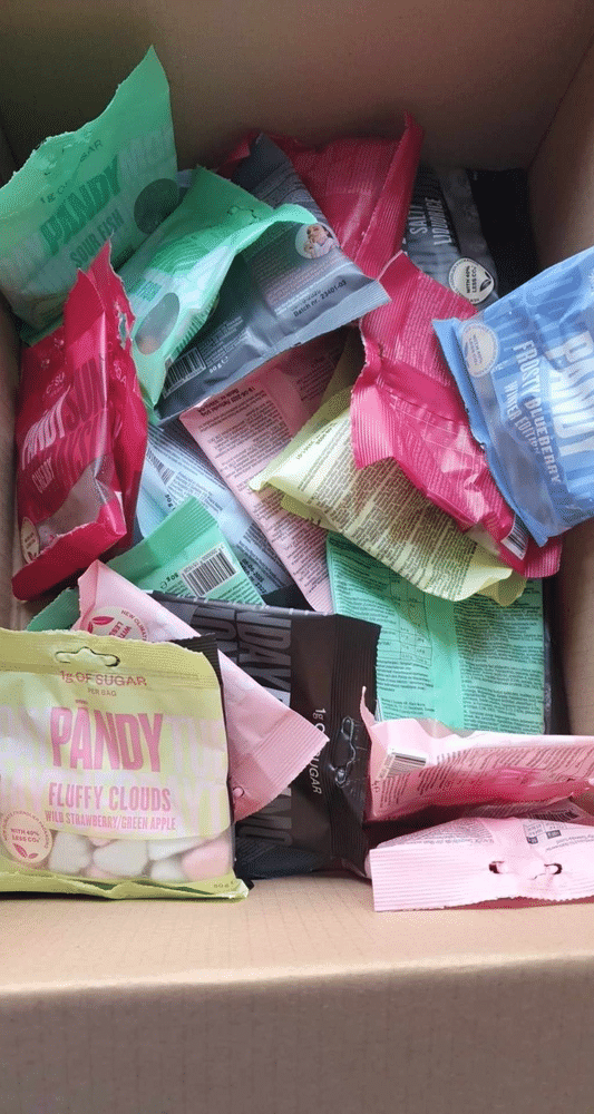 PANDY CANDY - Bland Selv (6x50g) - Customer Photo From Gitte Andersen