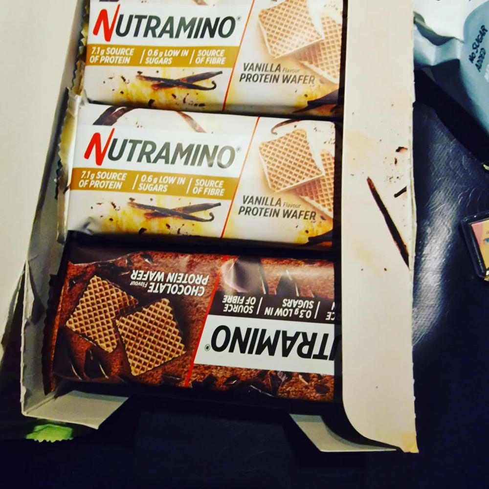 Nutramino Protein Wafer - Bland Selv (12x 39g) - Customer Photo From Bettina Nygaard