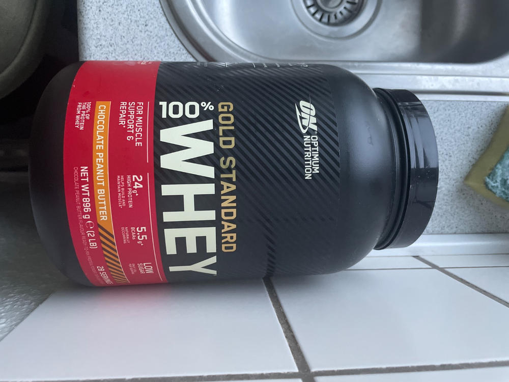 Optimum Nutrition Gold Standard 100% Whey (900 g) - Customer Photo From Abdirizak Mohammad