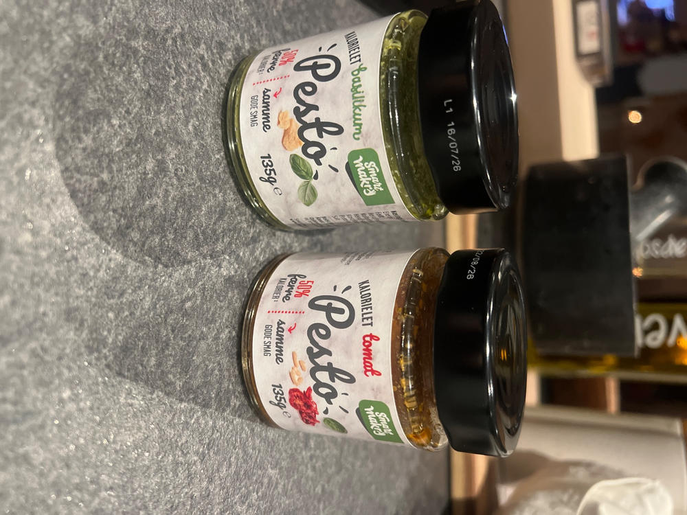 Smart Makro Kalorielet Tomatpesto (135g) - Customer Photo From Sofie Plaetner