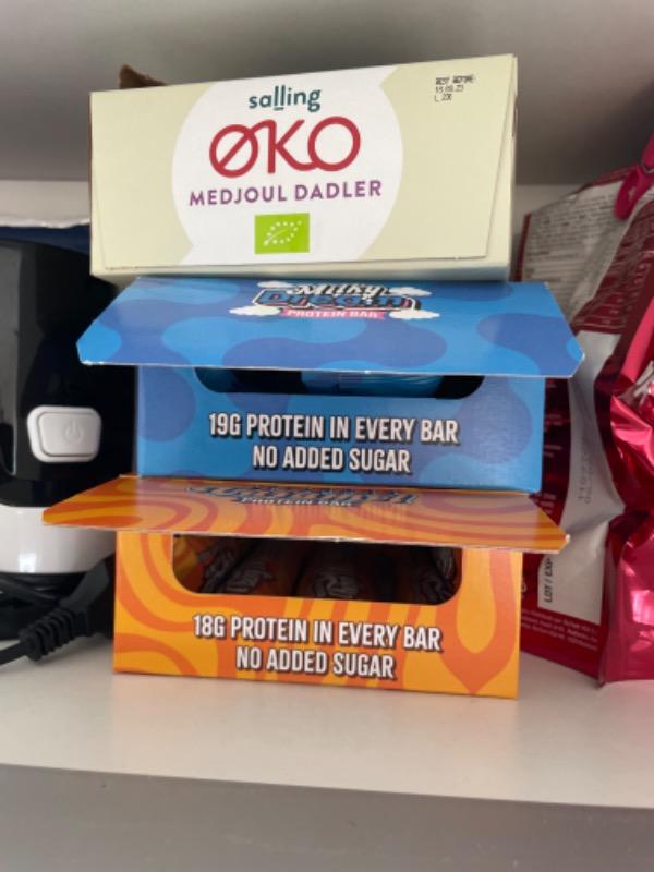 Wispy Protein Bar - Toffee Caramel (10x 55g) - Customer Photo From Freja Frederiksen