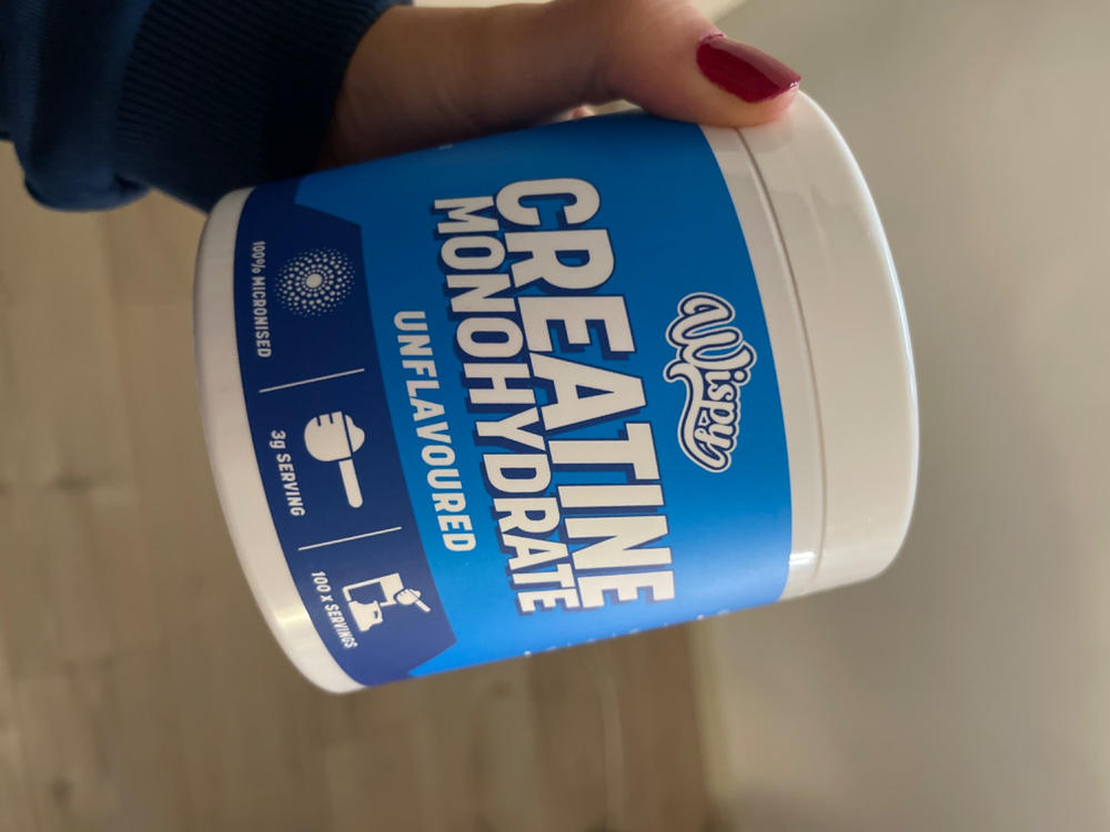 Wispy Creatine Monohydrate (300g) - Customer Photo From Johanne Wassmann